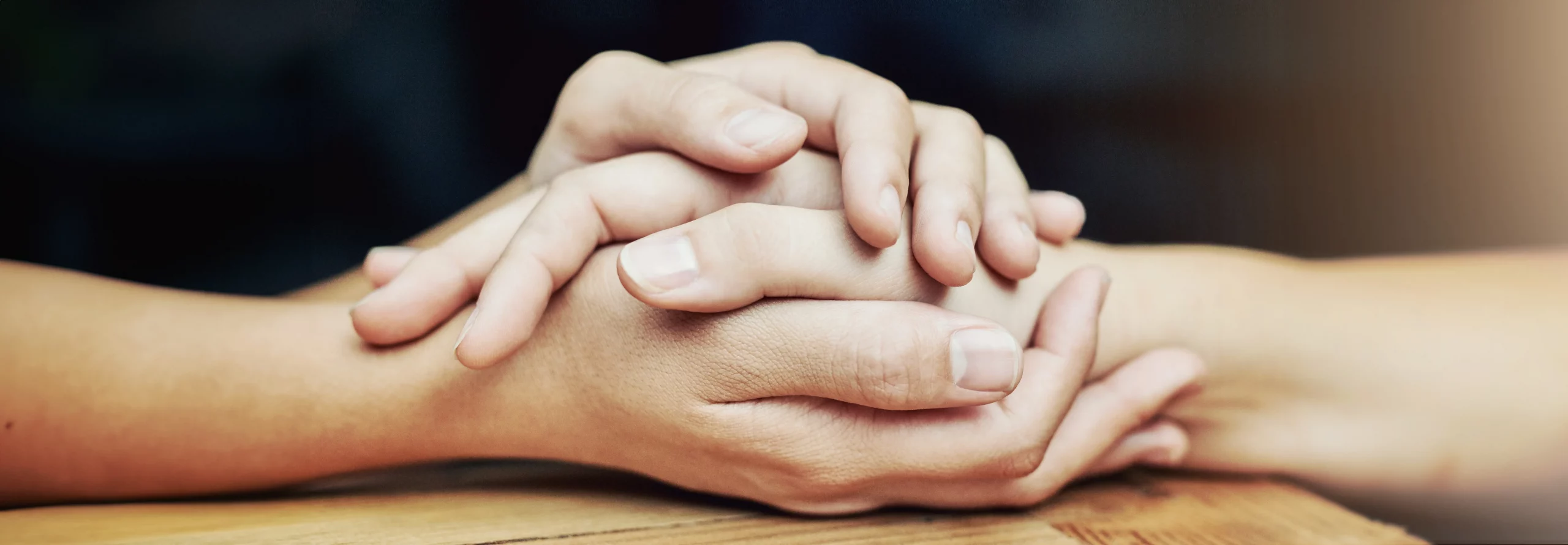 hands holding